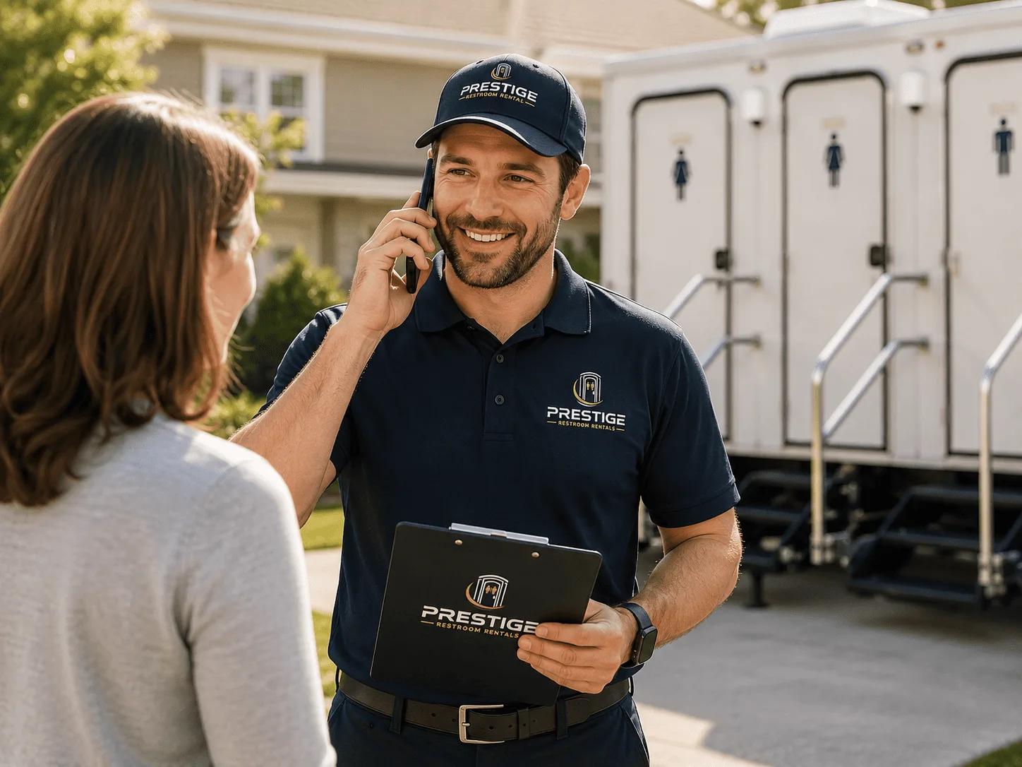 Luxury Portable Restrooms FAQs in New Point, IN